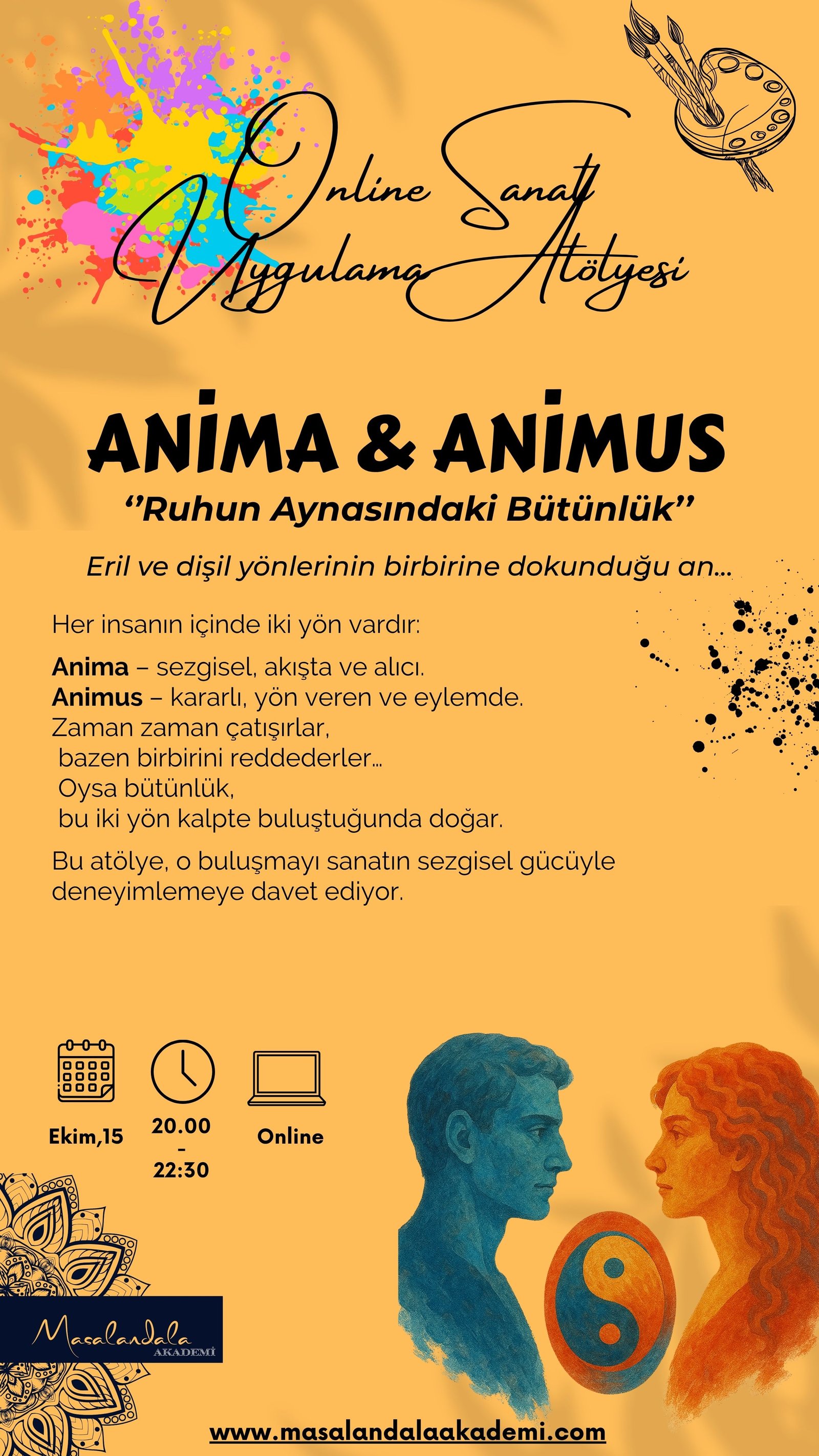 ANİMA & ANİMUS : ‘’Ruhun Aynasındaki Bütünlük’’ (TEK OTURUM)
